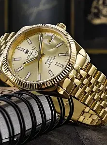 Timeless Gold Watch